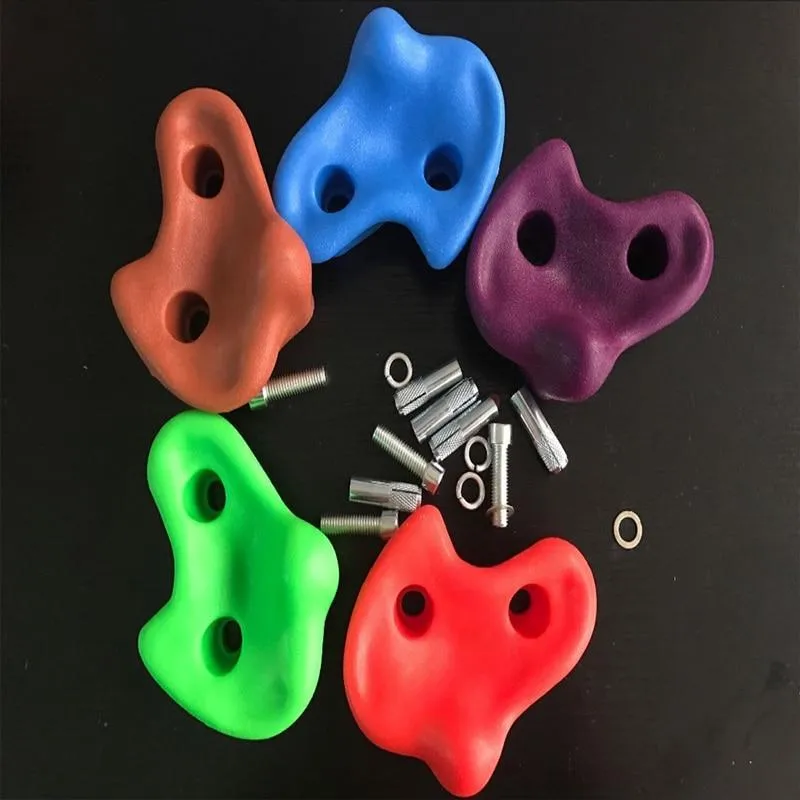 5pcs/set Plastic Wall Climbing Stones