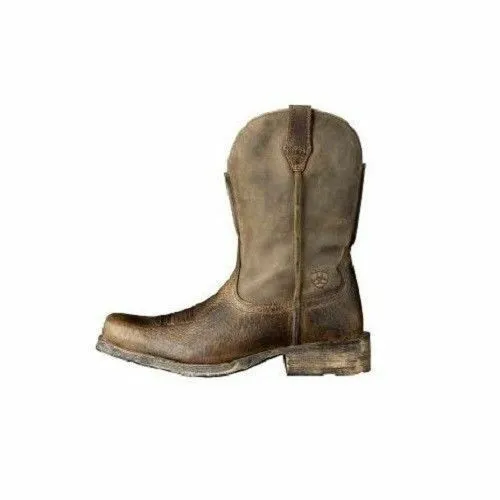 Ariat Boots: Men's 10002317 Rambler 11-Inch Square Toe Cowboy Brown Boots