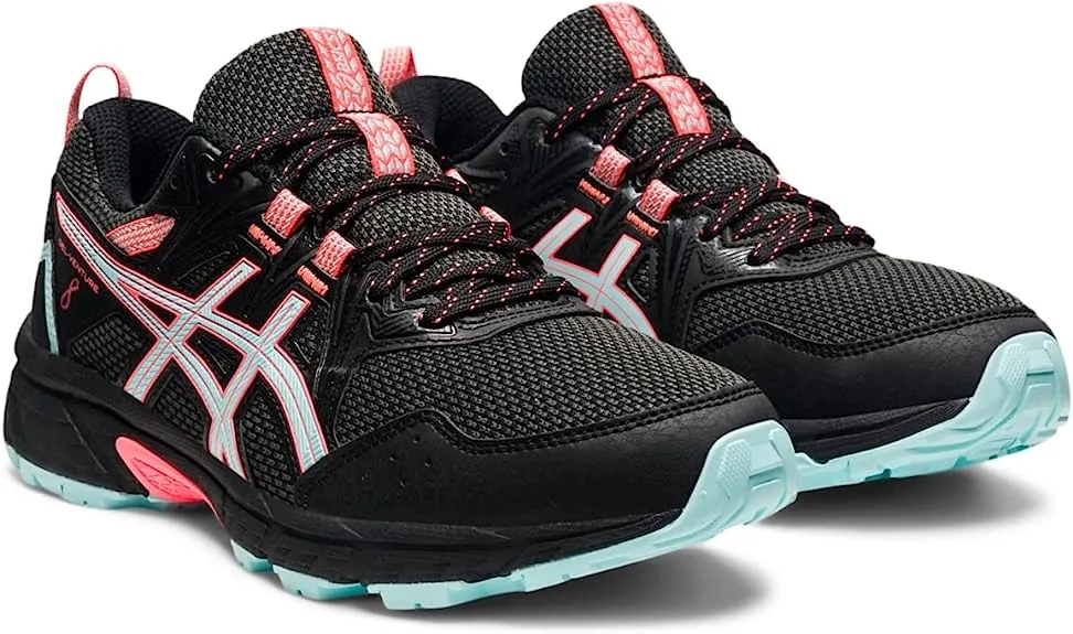 ASICS Women's Gel-Venture 8 Running Shoe Black/Clear Blue