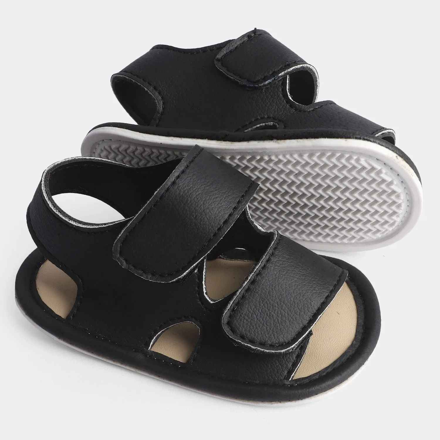 Baby Boy Shoes 1917-BLACK