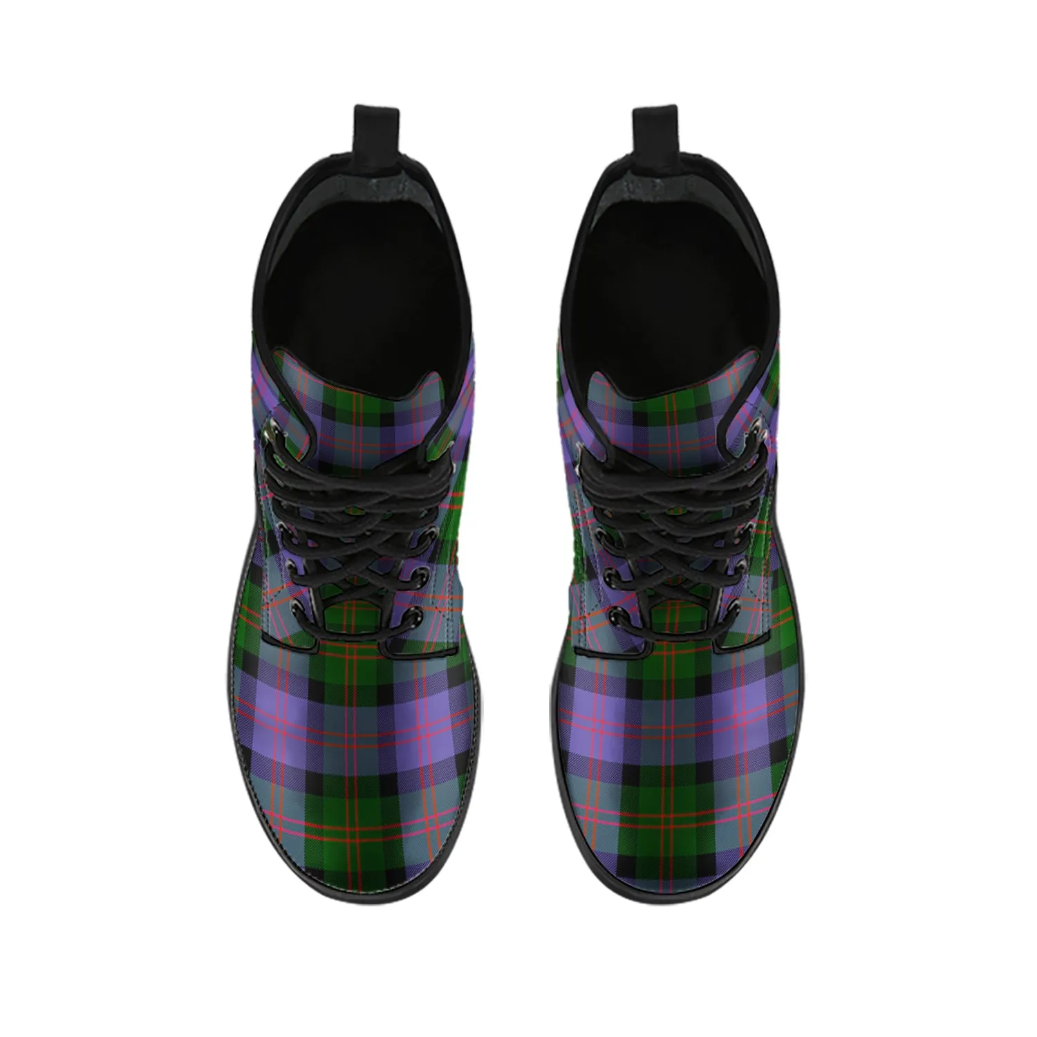 Blair Modern Tartan Leather Boots