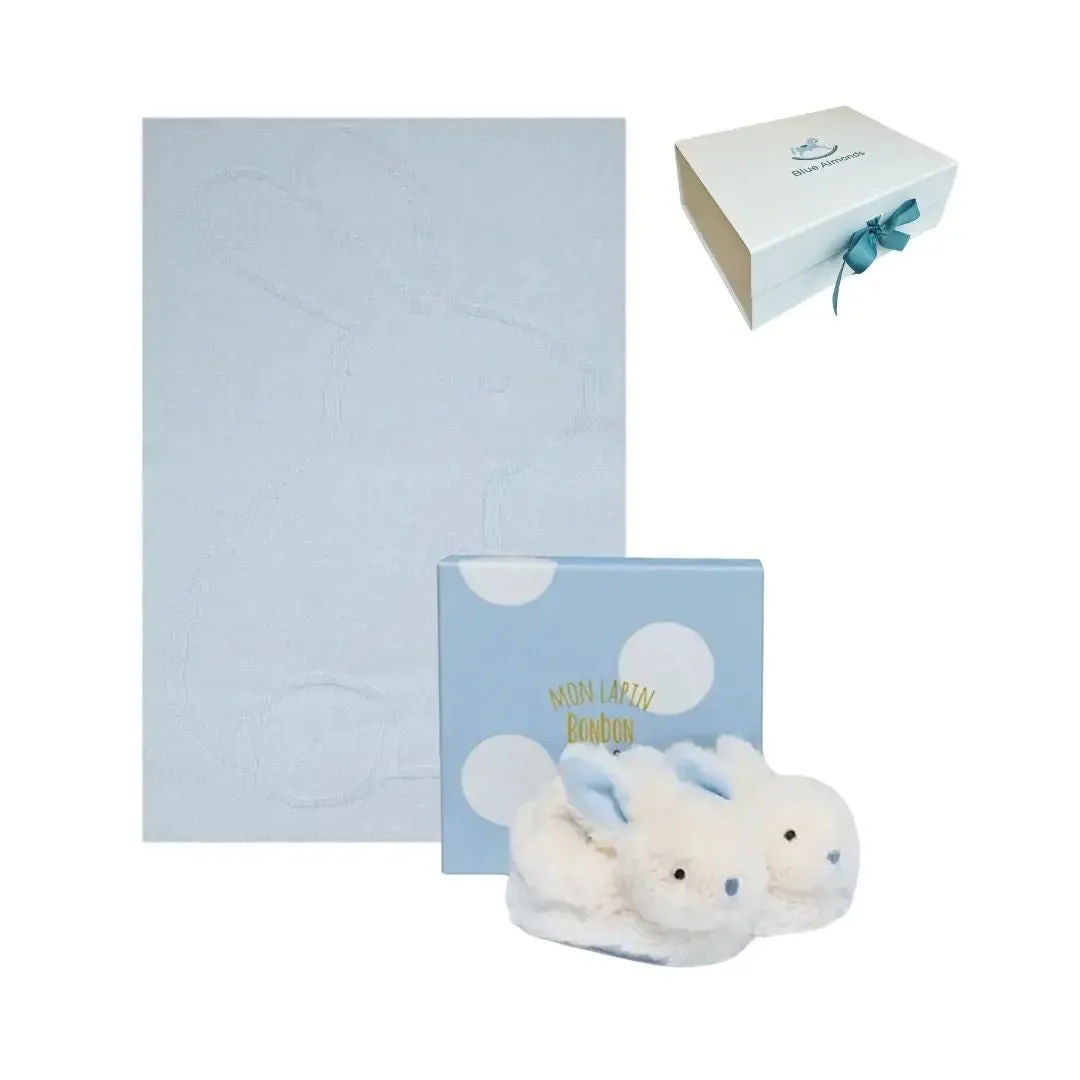 Blue Bunny Buddies New Born Gift