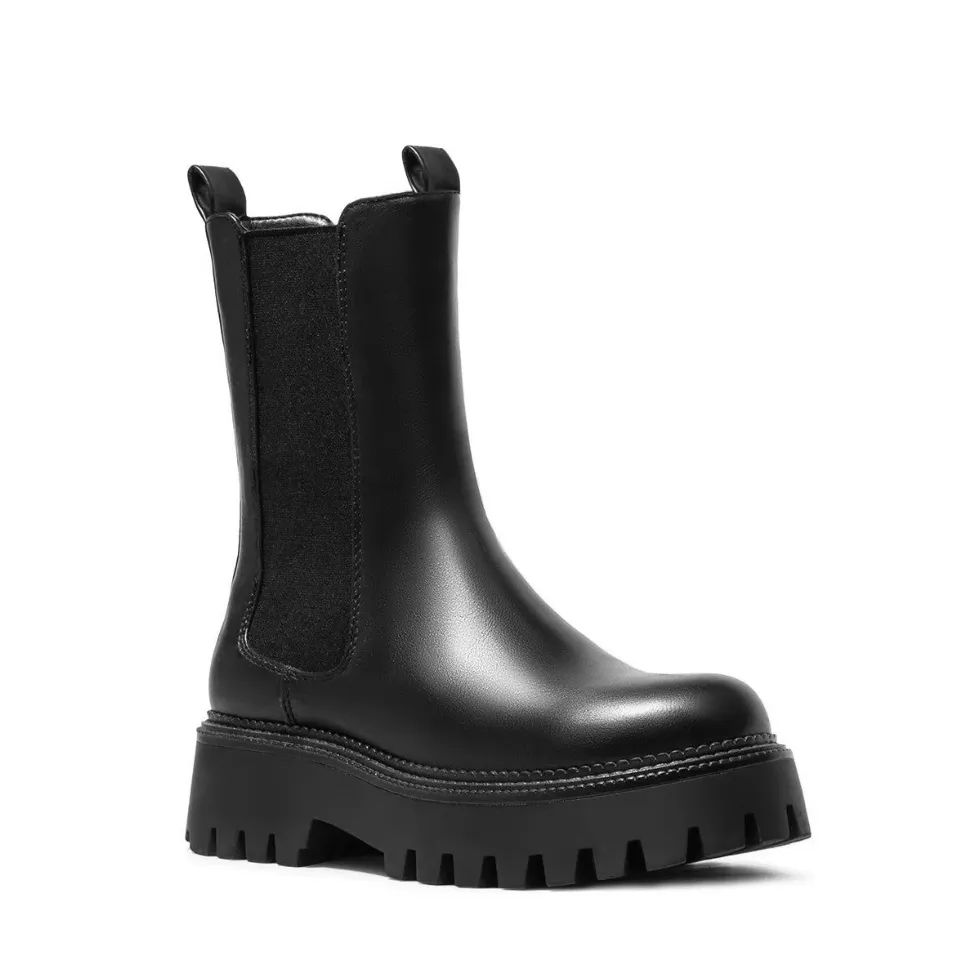 BOTA SLIP-ON BLACK BOOTS