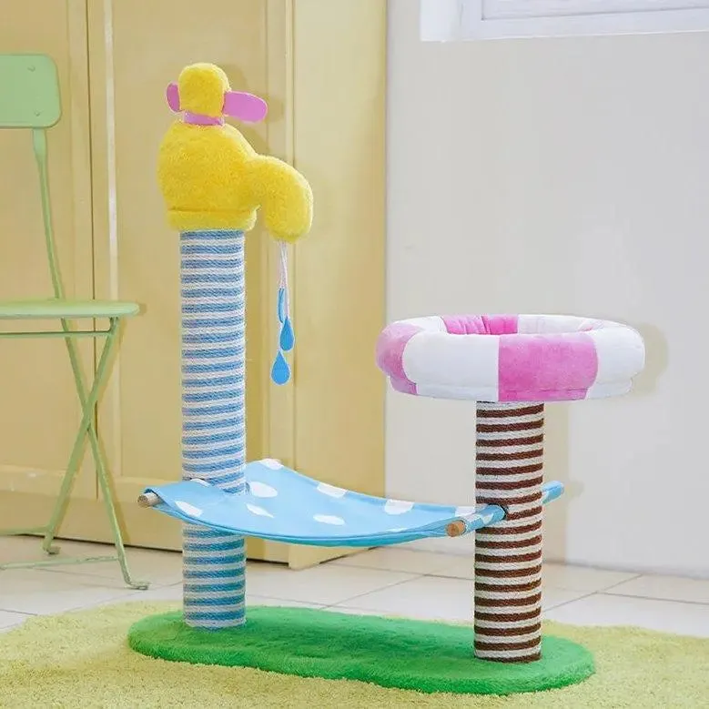 Cat Climbing Frame: Ultimate Bath & Play Playground for Your Pet