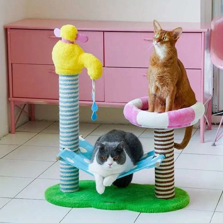 Cat Climbing Frame: Ultimate Bath & Play Playground for Your Pet