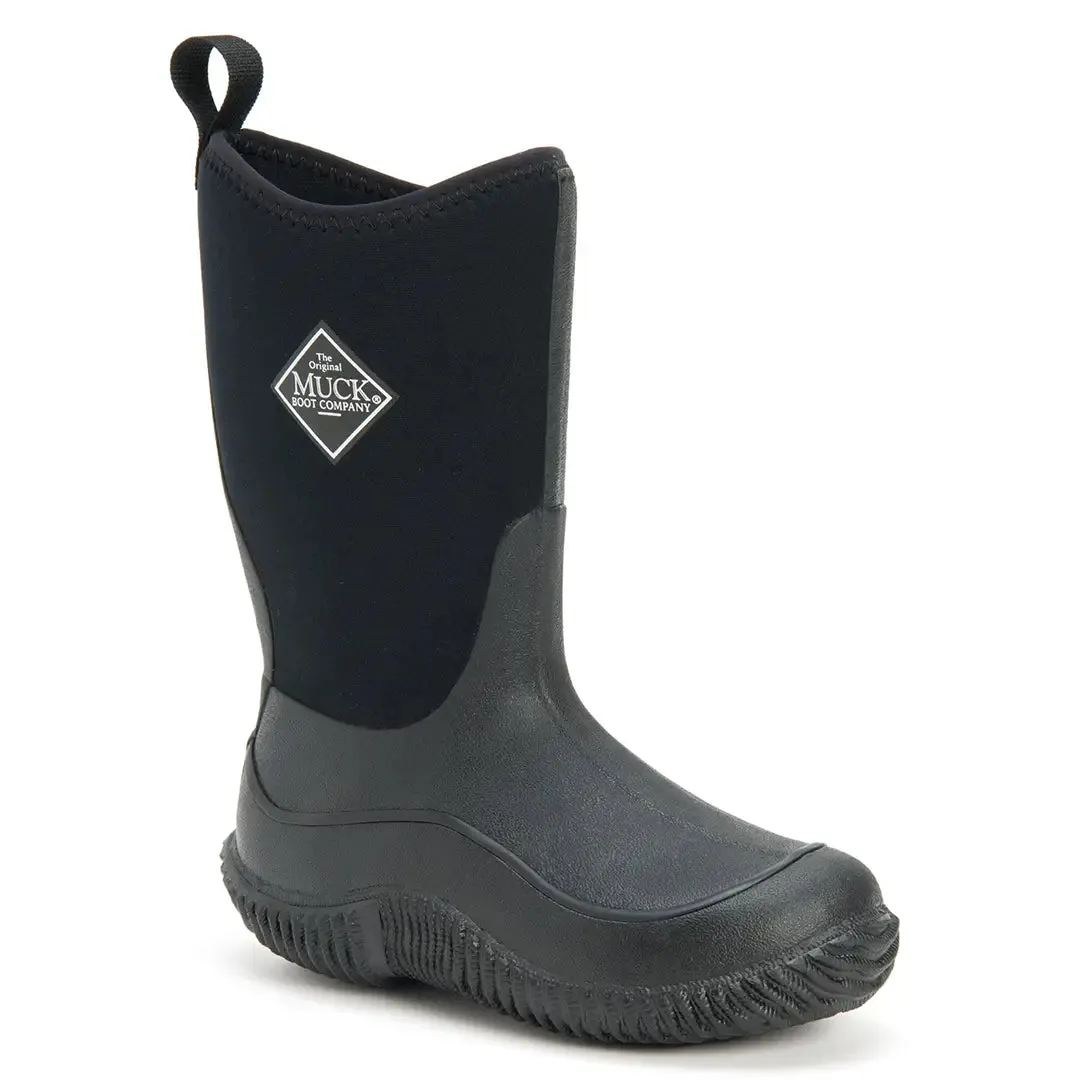 Hale Kids Pull On Wellington Boot - Black by Muckboot