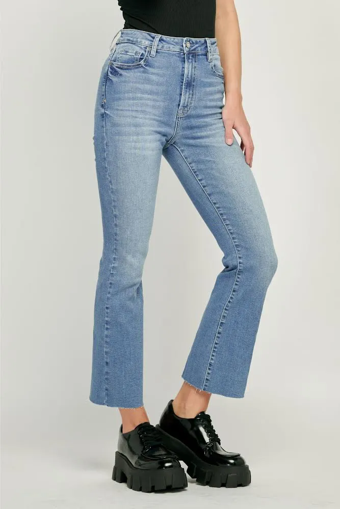 Happi Cropped Flare Stretch Jean