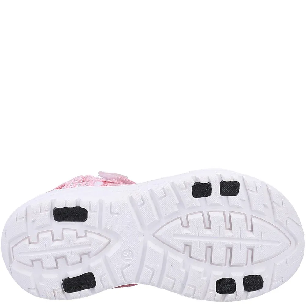 Kids Bodiam Recycled Sandals Pink/White