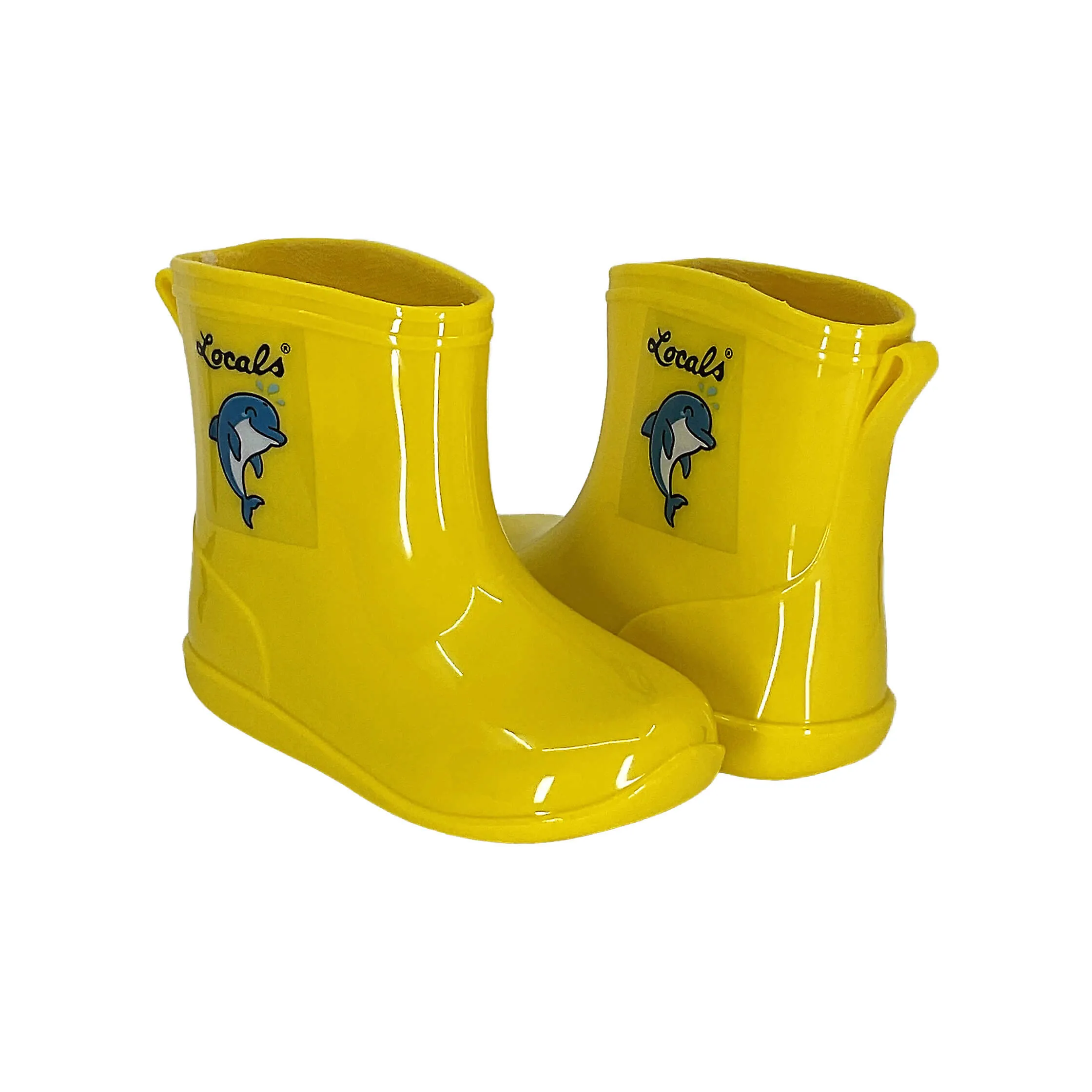 Kids Rain Boots - Yellow