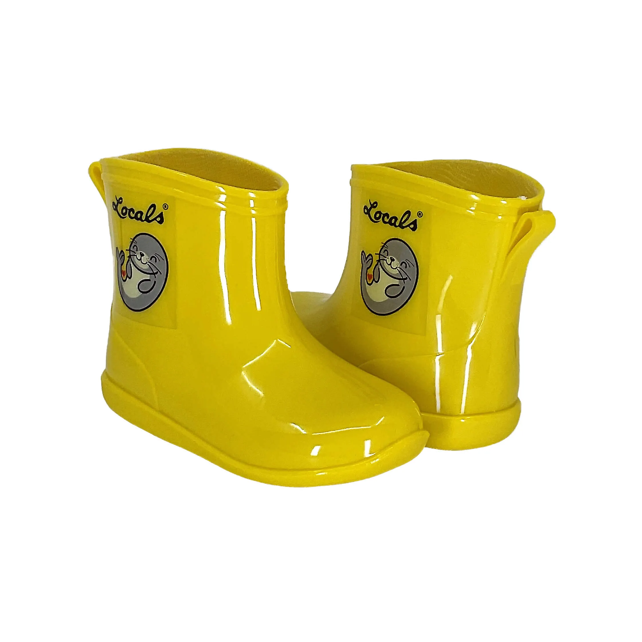 Kids Rain Boots - Yellow