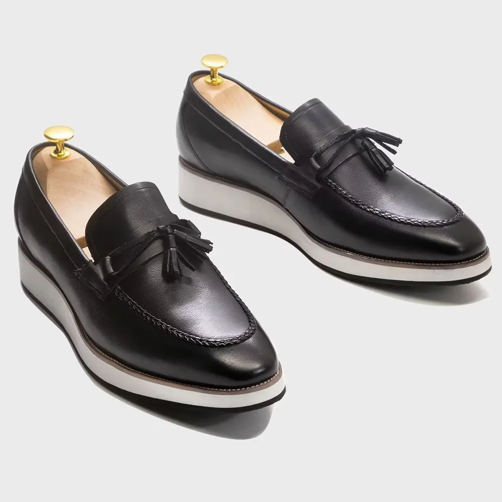 Luxury Leather Elegant Tassel Loafers