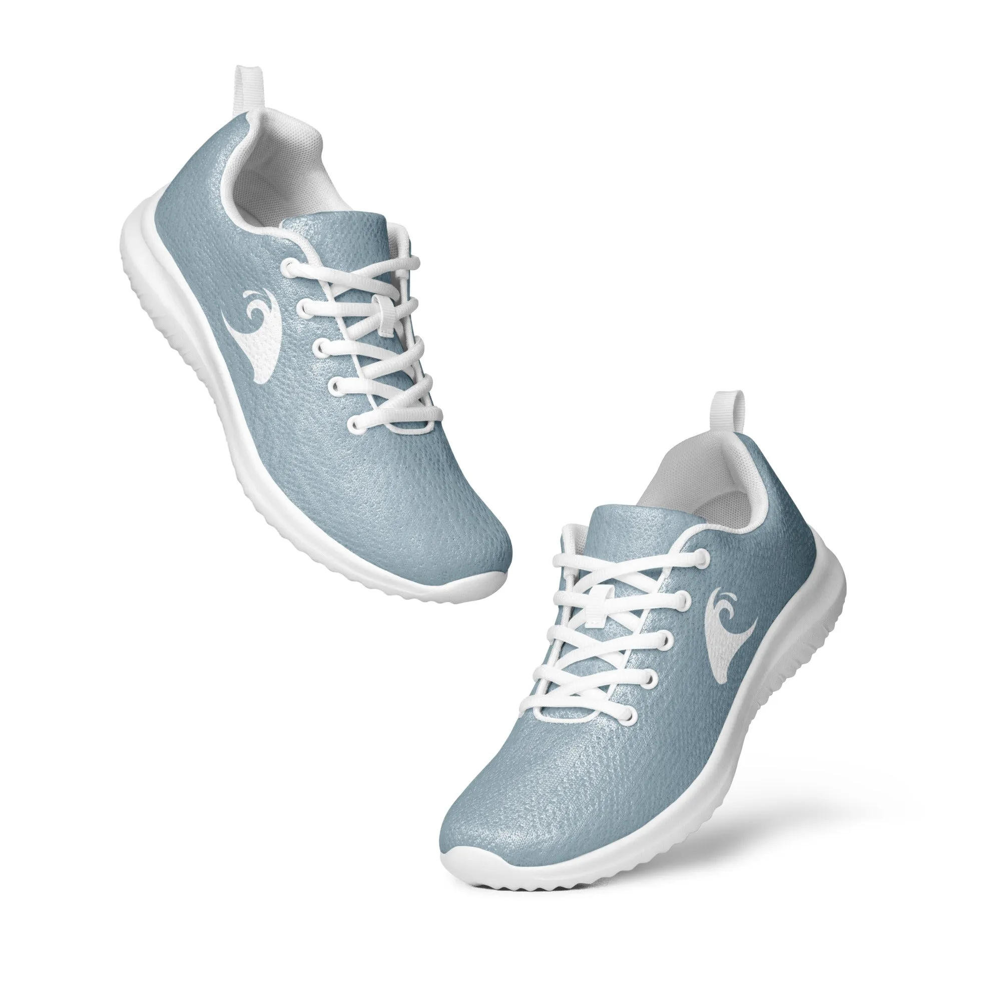 Men’s Slate Blue Athleisure Shoes with Extremely Stoked Epic Wave Logo