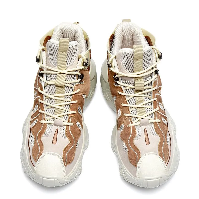 RENEGADE 'War Zone' X9X Sneakers - Beige/Brown