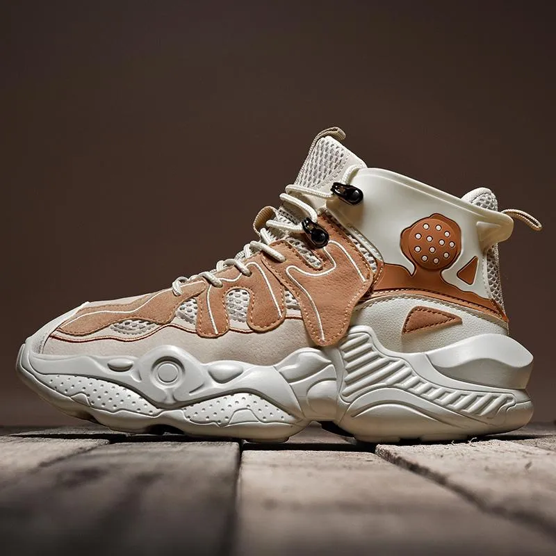 RENEGADE 'War Zone' X9X Sneakers - Beige/Brown