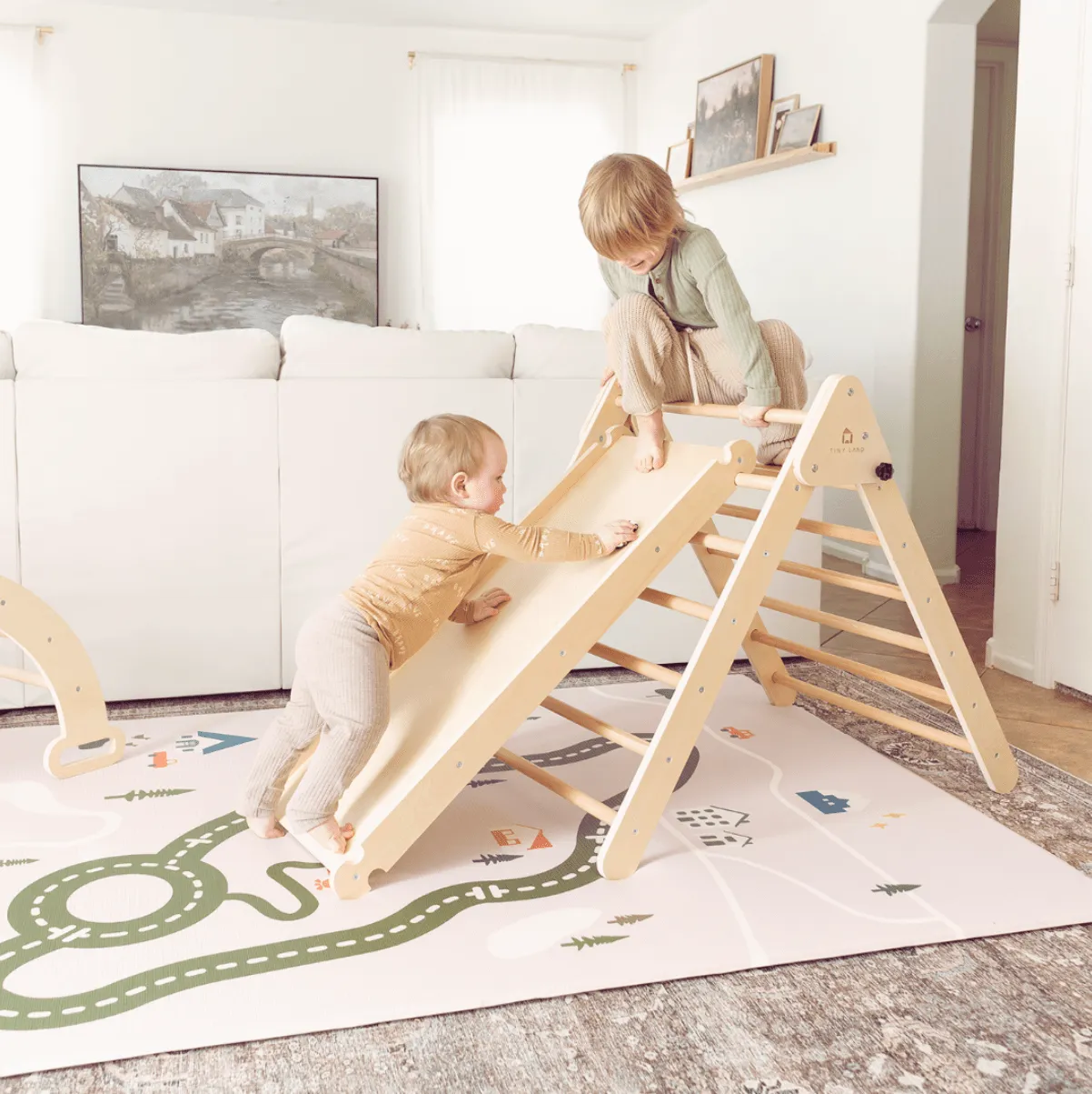 Tiny Land® 5-in-1 Montessori climbing set