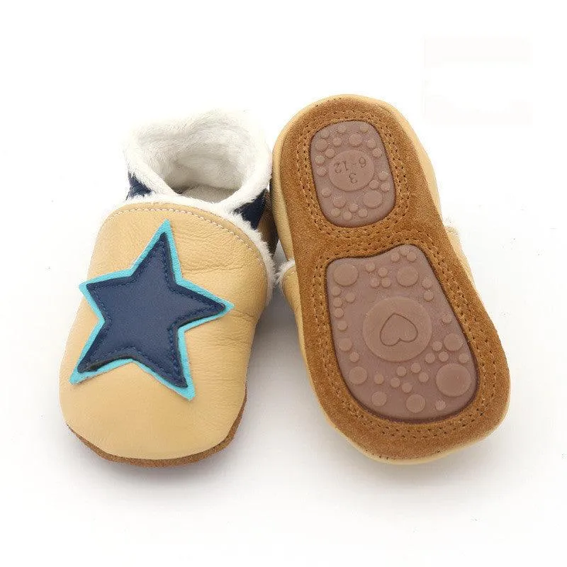 TinyToes Soft Soled Cartoon Walking Shoes – Elastic Band for Easy Wear