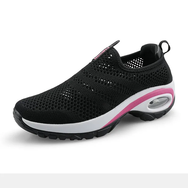 Women's breathable air cushion lightweight running tennis sneakers