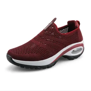 Women's breathable air cushion lightweight running tennis sneakers