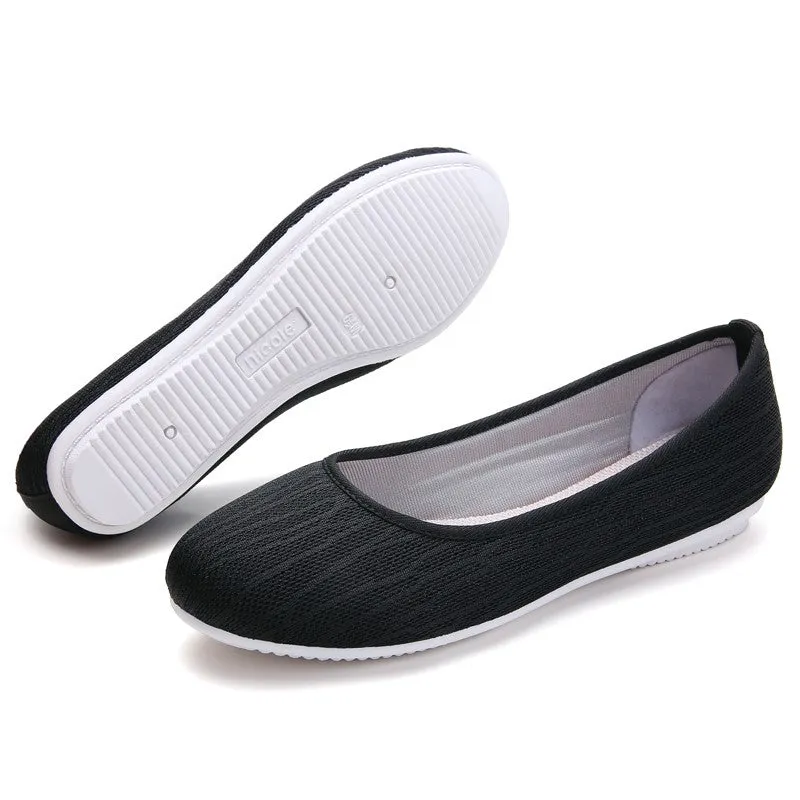 Women's simple leisure fashion walking flat loafers