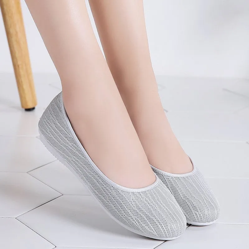 Women's simple leisure fashion walking flat loafers