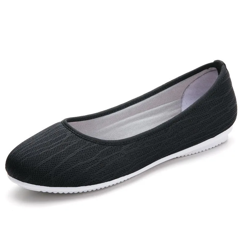 Women's simple leisure fashion walking flat loafers