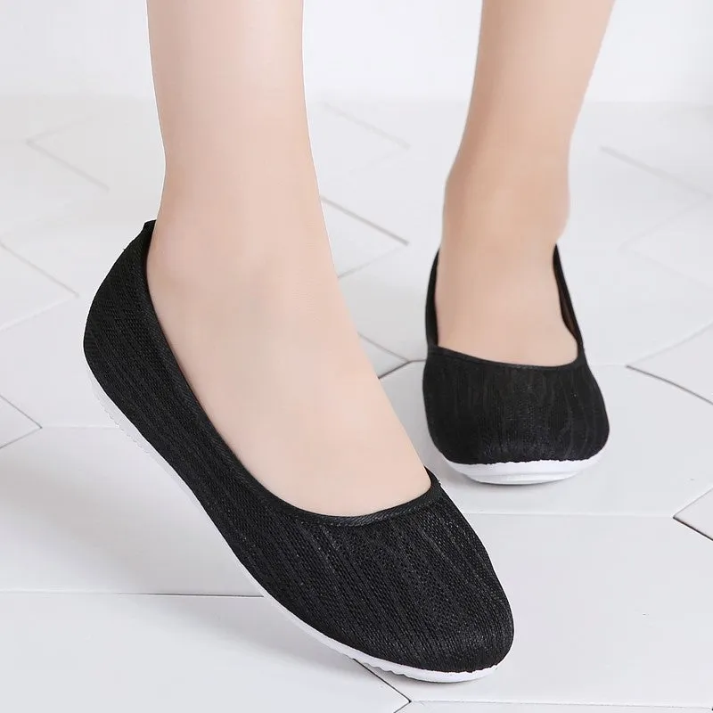 Women's simple leisure fashion walking flat loafers