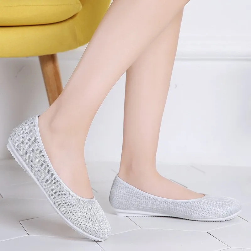 Women's simple leisure fashion walking flat loafers