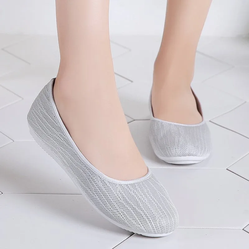 Women's simple leisure fashion walking flat loafers